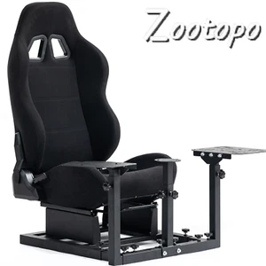 Zootopo Flight Simulator Cockpit Stand with Seat Fit Thrustmaster HOTAS WARTHOG - Picture 1 of 8
