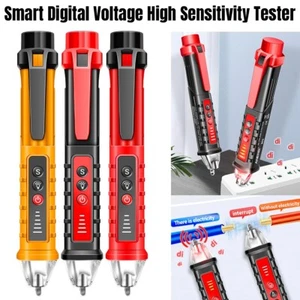 Pluma probadora de voltaje de CA sin contacto | Detector eléctrico Sensor LED de 12-1000V con - Imagen 1 de 17