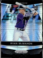 2018  Panini Chronicles Prizm Hyper /299 #3 Ryan McMahon RC (H) Rockies