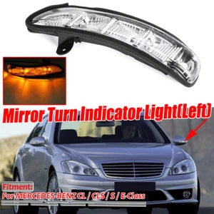 For Mercedes E350 CL65 W216 W211 2007-11 Left Door Mirror Turn Signal Light Lamp - Bild 1 von 12