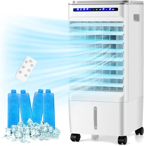 STAKOL Evaporative Air Cooler, 3 in 1 Air Conditioner Fan with 3 Modes & 3 Speed - Picture 1 of 12