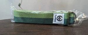 Tumaz Yoga Strap Yoga Cintura Allenamento Sicuro Regolabile Durevole Comoda Verde - Foto 1 di 2