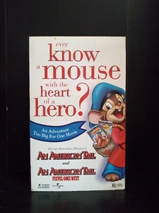 An American Tail Double Feature VHS Movie Limited Edition NO CD-ROM ~ #129 - Picture 1 of 2