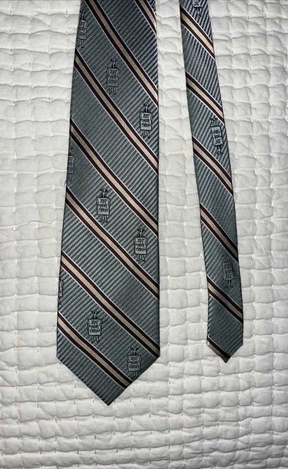 CHICK-FIL-A Cow Necktie Striped - Image 1 of 1