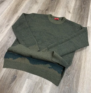 APC X KANYE ARCHIVAL 2014 "ARMY SWEATER" SIZE Small - RARE made in Turkey - Picture 1 of 14