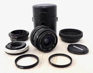 Olympus PEN OM Panasonic LUMIX Micro 4/3 DSLR 28mm Macro Close Up lens EPL DMC + - Picture 1 of 15