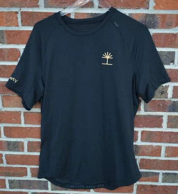 Camisa de manga corta LULULEMON para hombre grande Metal Vent Tech negra logotipo de dinastía Foto 1 de 4