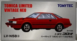 TOMYTEC TOMICA LIMITED VINTAGE NEO Toyota Corona Hardtop 1800 GT-T (1982 Model) - Picture 1 of 3
