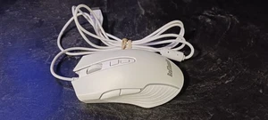 RedThunder Corded Wired Optical USB Gaming Mouse M10 White - Great Condition! - Picture 1 of 5