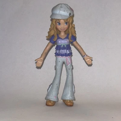 Holly Hobbie Herself 4.5” Bendable Doll From Snow Cone Maker 2006 RARE - Image 1 of 2