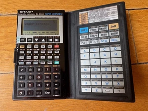 Sharp EL-9000 Graphic and programmable calculator, tested very good condition ! - Zdjęcie 1 z 6