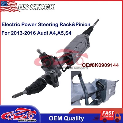 8K0909144  Electric Power Steering Rack and Pinion  for 2013-2016 Audi A4,A5,S4 - Image 1 of 4