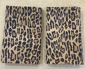 PAAR VINTAGE Lauren Ralph Lauren ARAGON Kissenbezüge Animal Print KING USA - Bild 1 von 3