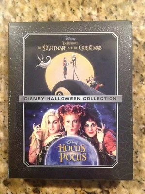 Disney THE NIGHTMARE BEFORE CHRISTMAS & HOCUS POCUS (Blu-ray/DVD/Digital)NEW - Image 1 of 4