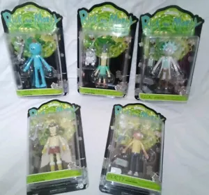 RICK and MORTY Funko Series 1 w/ Snowball BAF Complete Set NEW - Picture 1 of 11