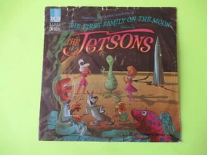 REPLACEMENT COVER THE JETSONS FIRST FAMILY ON THE MOOM 45 7" PICTURE SLEEVE PIC - Picture 1 of 2