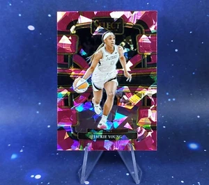 Jackie Young 2024 Panini WNBA Select Basketball Pink Ice Prizm SP Las Vegas Aces - Bild 1 von 2
