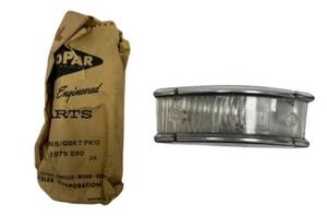 1959 Plymouth Fury Belvedere Savoy Right Parking Light Lens 1879590 NOS - Picture 1 of 12