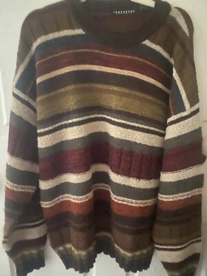 Vintage Consensus Mens L Grandpa Pullover Sweater Acrylic Alpaca Wool - Image 1 of 4