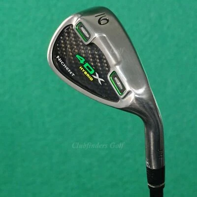 Nickent 4DX Hybrid Single 9 Iron Factory UST SR3 Graphite Regular - Image 1 of 3