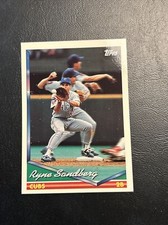Bxd 1994 Topps #300 Ryne, Sandberg, Chicago Cubs