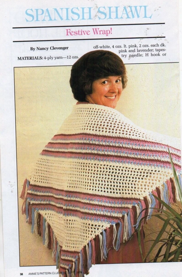 PATRÓN GANCHILLO CHAL ESPAÑOL Foto 1 de 1