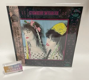 Strawberry Switchblade S/T Self Titled LP Vinyl 1985 Japan P-13120 w/OBI KOROVA - Imagen 1 de 5