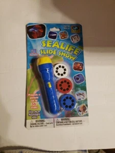 PLAY VISIONS SEALIFE SLIDE SHOW FLASHLIGHT TORCH MINI VIEWMASTER Photo Projector - Picture 1 of 4