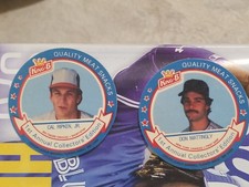 1988 King-B Jerky Collector's Edition Discs Cal Ripken Jr #24+Don Mattingly #15