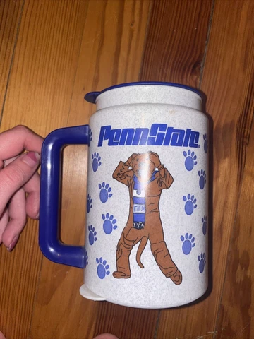 Whirley Travel Mug Thermos With Lid Pepsi Penn State Nittany Lions Cover