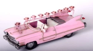 Pink Cadillac Menorah - Dimensions: 12"L x 4.3 H" x 5" W - Picture 1 of 1