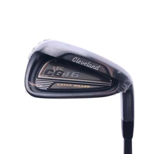 NEW Cleveland CG16 Satin Chrome 6 Iron / 27.0 Degrees / Stiff Flex - Picture 1 of 8