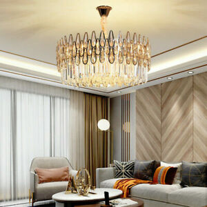 K9 Crystal Luxury Chandelier Modern Pendant Lamps Home Lighting Ceiling Fixtures