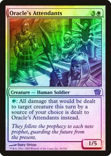 Oracle's Attendants FOIL 9th Edition NM White Rare MAGIC MTG CARD ABUGames