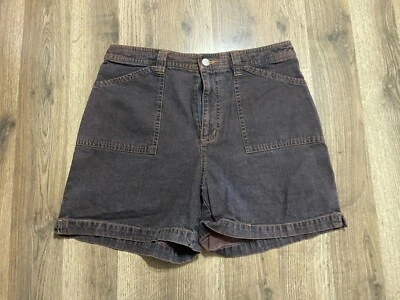 Pantalones Cortos Sonoma, Para Mujer Talla 10, Marrón, Jeans, Bolsillos Foto 1 de 4