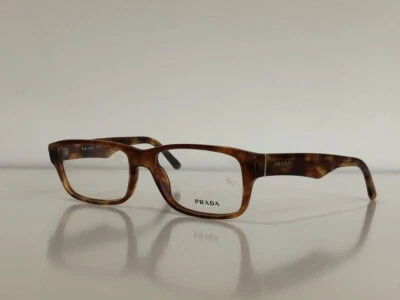 Marco de gafas Prada VPR 16M 4BW-1O1 rectangular marrón habana 53*16*140 Foto 1 de 4