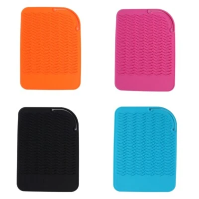 Multifunctional Silicone Heat Resistant Pad Insulation Mat for Hair Straightener - Image 1 of 4