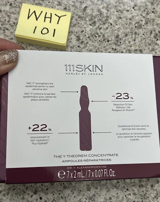 Ampollas concentradas 111Skin The Y Theorem cantidad 7: 2 ml/,07 oz EA. 7 días RET$175 Foto 1 de 4