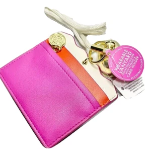 NEW Bath & Body Works Wearable Pocket *Bac + License Card & Coin Holder Lanyard - Picture 1 of 1