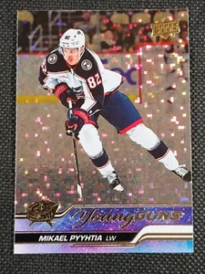 2023-24 Upper Deck Young Guns Mikael Pythia Speckled Rainbow #477 - Picture 1 of 2