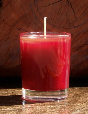40hr STRAWBERRY & VANILLA CREAM Strong Scented Natural ORGANIC Tumble JAR CANDLE - Image 1 of 4