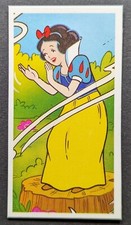 Snow White 1989 Magical World of Disney Brooke Bond Midgee Card #3 (NM)