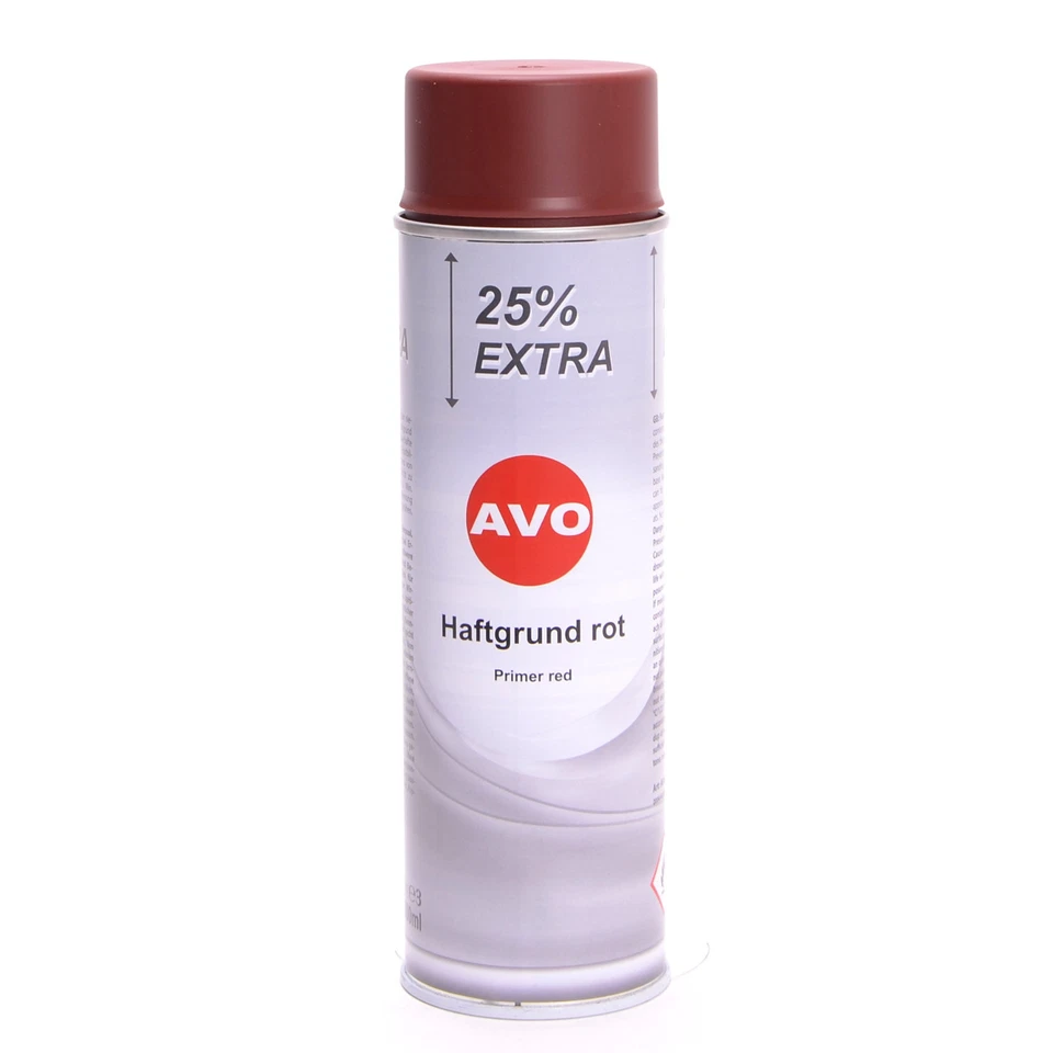 Haftgrund rot Grundierung Lackspray Sprühdose 500ml Autolackspray AVO A08002 - Bild 1 von 1