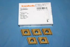 5x Botek 502000501 piastre di perforazione piastre di tornitura piastre di taglio reversibili 34-3000-310 - Foto 1 di 7