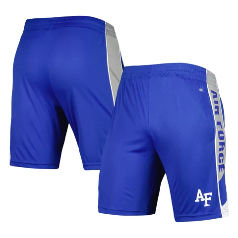 Men's Colosseum Royal Air Force Falcons Pool Time Shorts Cover