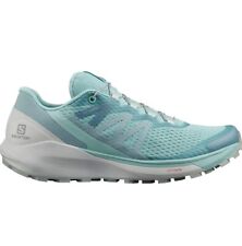 Salomon Women's Sense Ride 4 W Trail Running Hiking Shoes Turquoise/White Size 8
