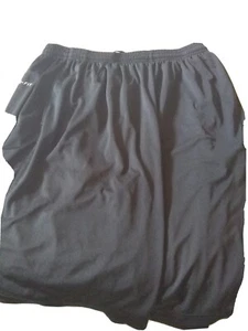 Nike Dri Fit Men's Shorts - Black, Elastic Waist, Draw String 23" Overall Length - Picture 1 of 6