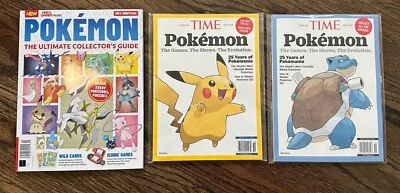 2025 Time Magazine POKEMON GAMES Show 25 YEARS Cover SPECIAL EDITION - Image 1 of 4