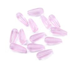 8x19mm Waterdrop Glass Beads Colorful Loose Bead DIY Jewelry Making Charms 10Pcs