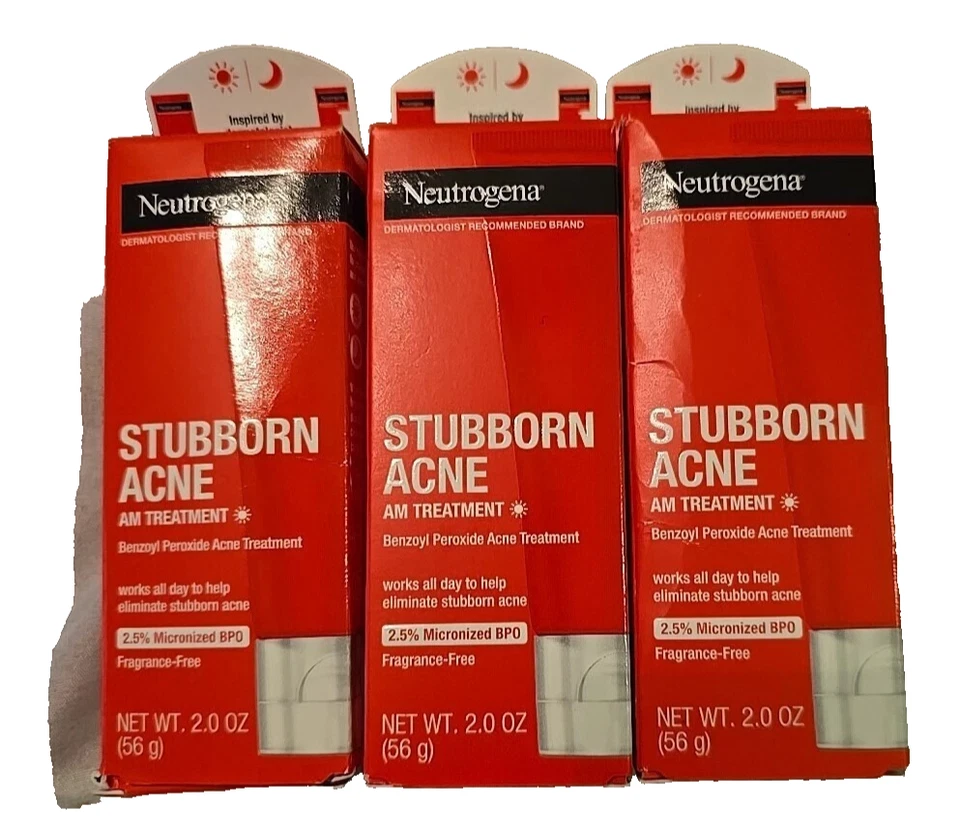 Neutrogena Stubborn Acne AM Treatment 2oz -EXP 02/2026